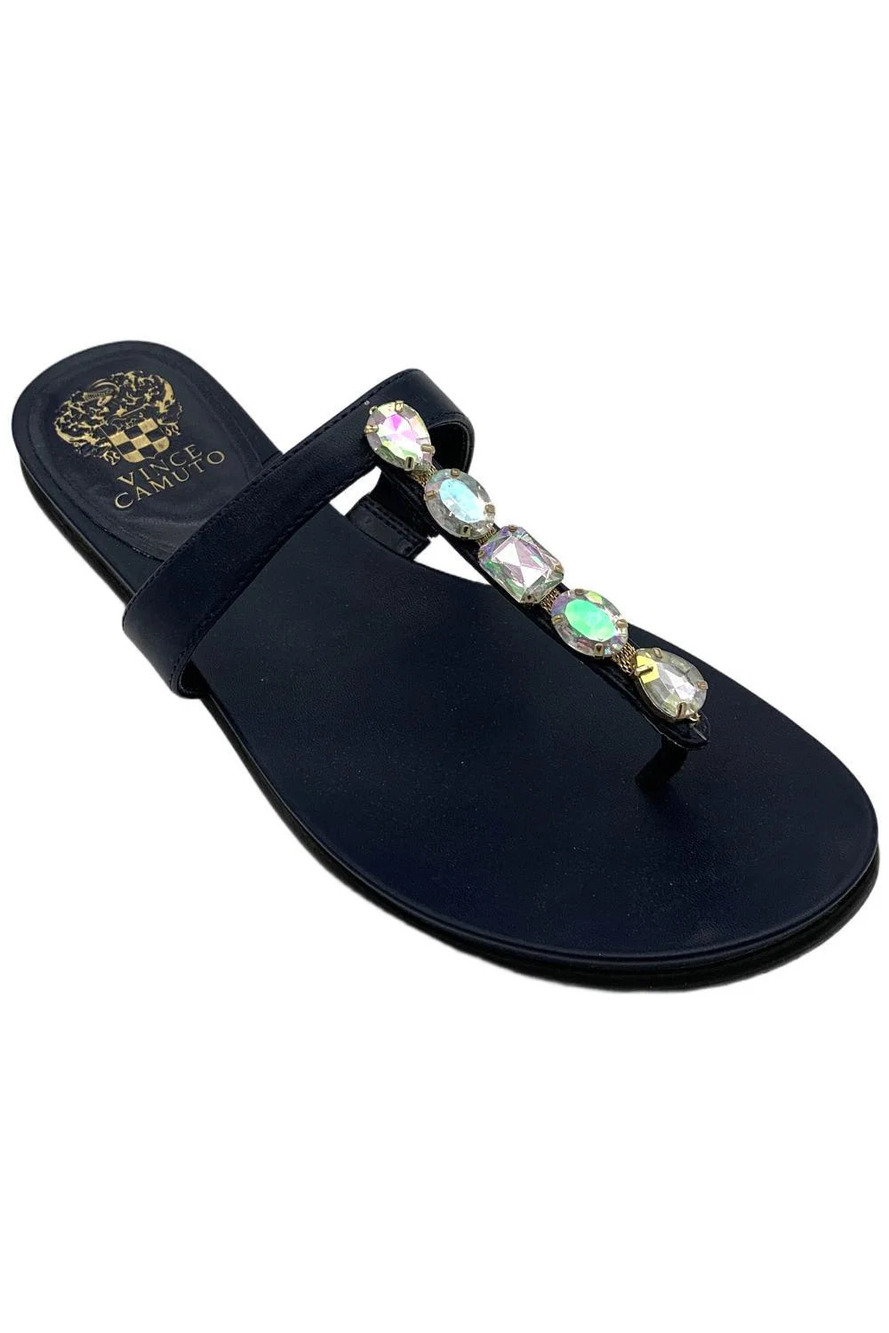 Vince Camuto Women's Eryntie Jeweled Sandal Sapphire - Wide